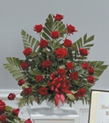 Grandest Love Rose Pedestal Bouquet